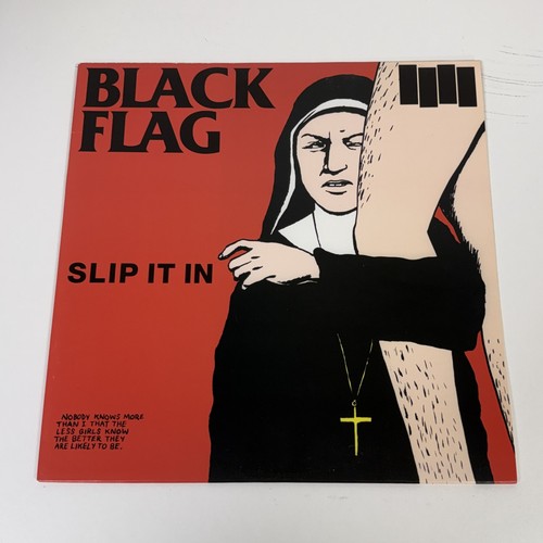 Black flag slip lp - black,