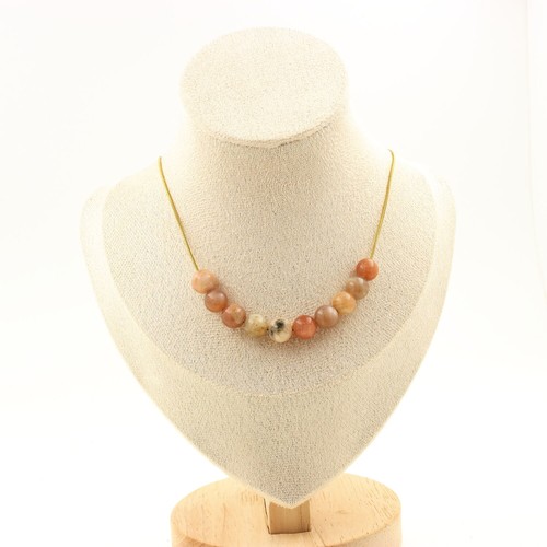 Collana perle pietra di - collana,
