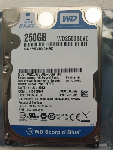 Western digital 250 - digital,