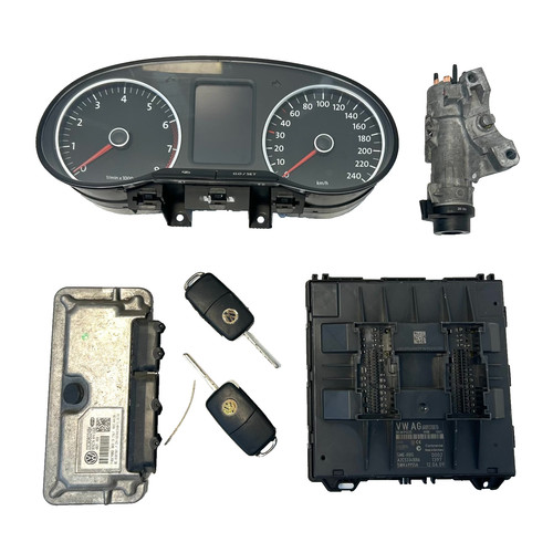 Kit chiave volkswagen polo - kit,