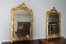 Antica coppia di specchiere Luigi XVI 1750 oro zecchino. Mis 124 x cm 70