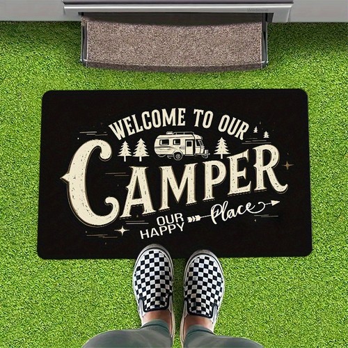 Welcome mat for - welcome,