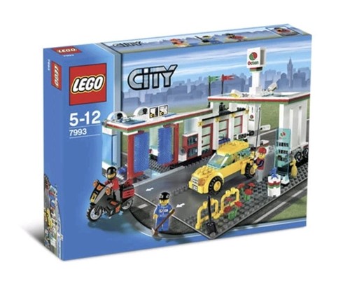 Lego city stazione servizio - stazione, di
