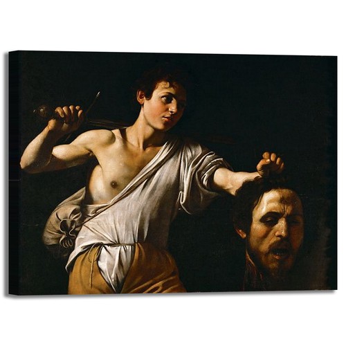 Caravaggio davide con - caravaggio,