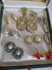 LOTTO ORECCHINI VINTAGE CLIP  earrings
