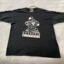 Vintage Original 1990's Iceberg Jeans X Disney Graphic T Shirt Mens  2XL made in