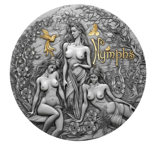 Nymphs moneta argento 2 - nymphs,
