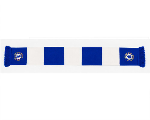 Chelsea scarf striped blue - chelsea, fc