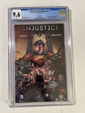injustice gods among us 1 CGC 9.6 pagine bianche edizione speciale variante gioco