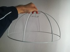 STRUTTURA IN FERRO COPRI LAMPADARIO COLORE BIANCO DA CAMERA DA LETTO