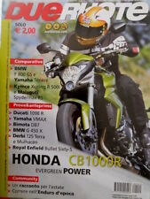 Dueruote 40 2008 Honda CB1000R. Prove: Ducati 1098 R, Bimota DB7, Royal Enfield
