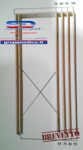 Controtelaio legno abete - in,