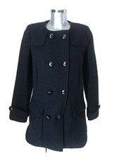 Isabel marant etoile - Cappotto Lana Cotta - Mohair - Alpaca - Nero - T.36fr