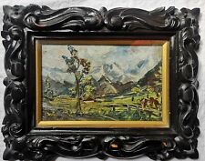 quadro con Paesaggio alpino