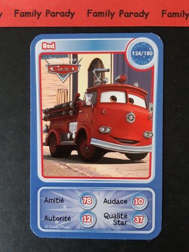 Red 124 180 carte - red, 124/180