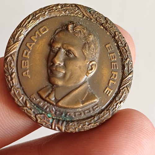 Vecchia medaglia bronzo mm - medaglia,