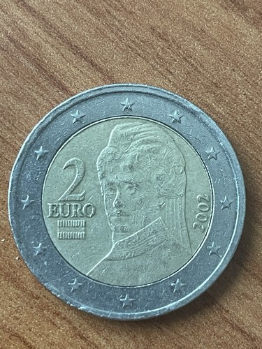 Moneda 2002 austria - moneda, 2€