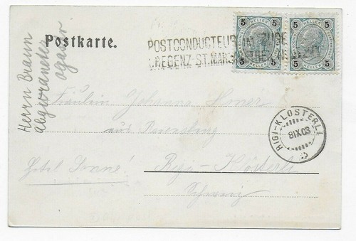 Cartolina bregenz per - cartolina,