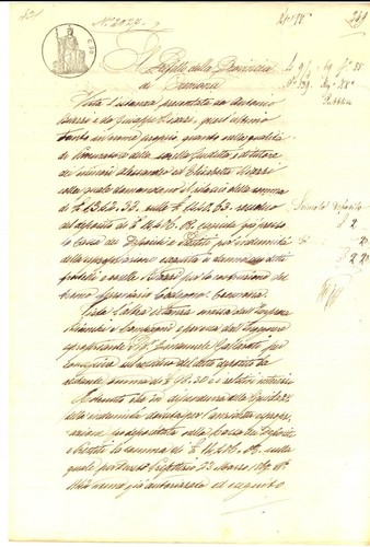 1869 cremona versamento - 1869,