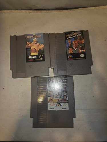 Wwf wrestlemania nes - wrestlemania,
