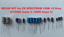 Kit capacitors condensatori ZX Spectrum 128K +2 Grey Z70500 Issue 3 0500 Issue 3