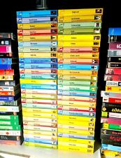 70 VHS GRANDI FILM CULT VIDEOCASSETTE VINTAGE LOTTO SINGOLE ORIGINALI UFFICIALI
