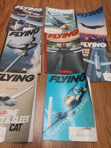 Lot flying magazines - lot,