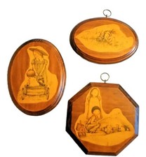 SET 3 TARGHETTE DA PARETE