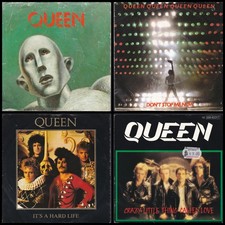 4× Vinyl Singles QUEEN /