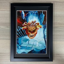 Beholder Arte Incorniciato Dungeons & Dragons Gary Gygax D&D TSR Gioco Di Ruolo