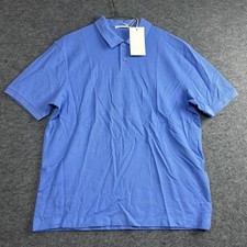 ZARA Polo blu uomo grande