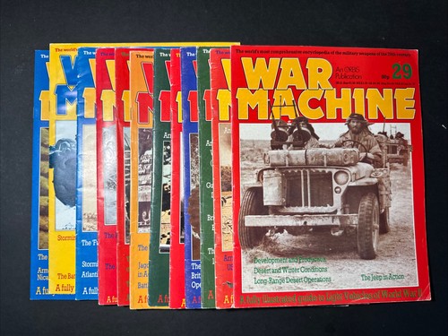 War machine magazine lot 12 - war,