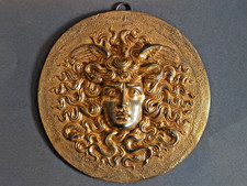Scultura medaglione bronzo - scultura,
