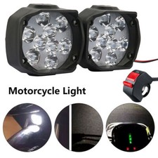 2X MOTO FARETTI LED FARO MOTO