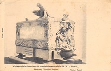 3133) MARINA, COFANO DELLA BANDIERA DA COMBATTIMENTO DELLA REGIA NAVE ROMA.