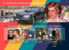 Francobolli Principessa Diana