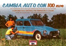 STICKERS ADESIVI CITROEN DYANE