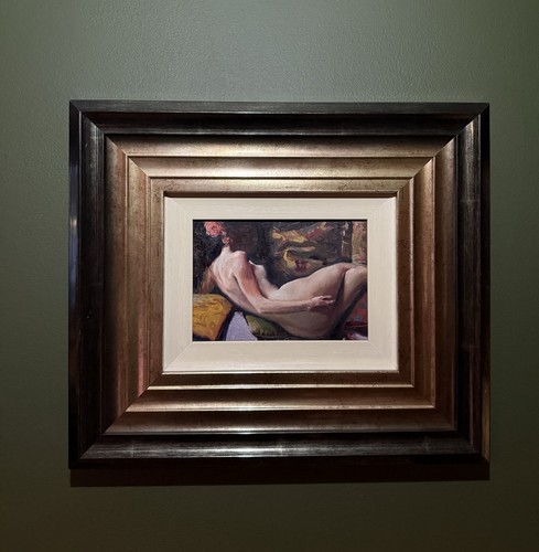 Dipinto olio firmato ritratto