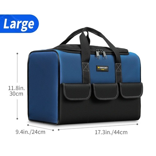 Borsa porta attrezzi nero - nero, 17