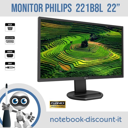 Monitor philips 221b8l - philips,