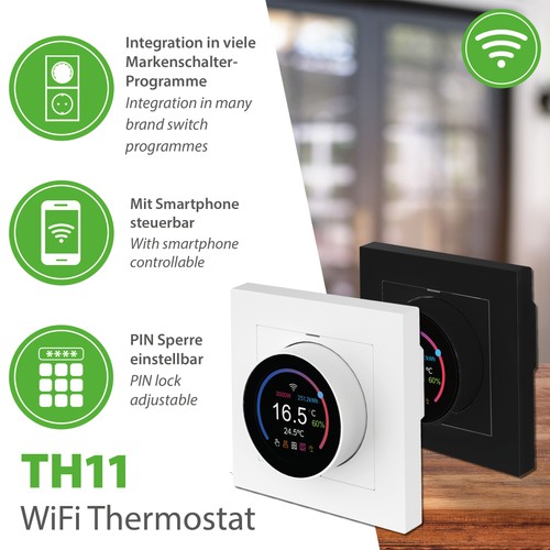 Termostato ambiente smart wifi - ambiente,