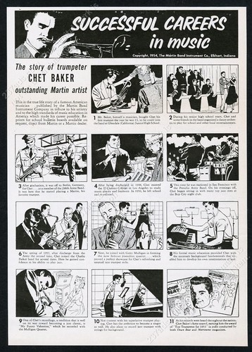 1954 chet baker - baker, in