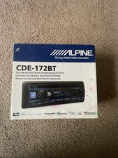 Alpine Cde-172bt CD Receiver