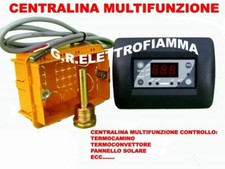 CENTRALINA CAMINO COELTOP TERMOCAMINO TERMOSTUFA PANNELLO SOLARE VULCANO PALAZZE