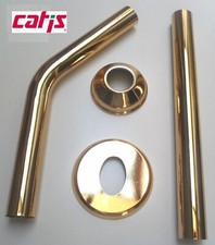 KIT TUBO CANOTTI DI SCARICO PER CASSETTA CATIS DORATO - BAGNO ORO 24KT