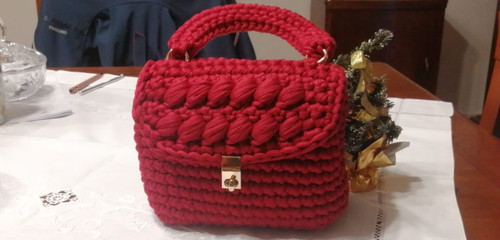 Borsa donna all uncinetto - borsa, da