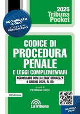 CODICE DI PROCEDURA PENALE  -