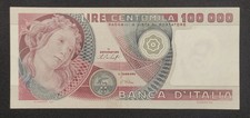 100000 LIRE BOTTICELLI