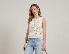 TOP DONNA IN MAGLIA
