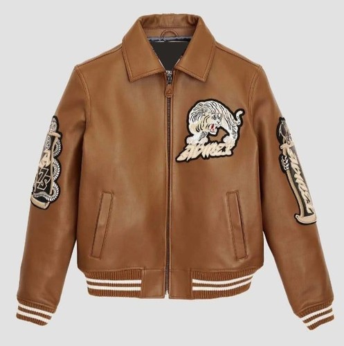 Bomber uomo marrone avirex - bomber,